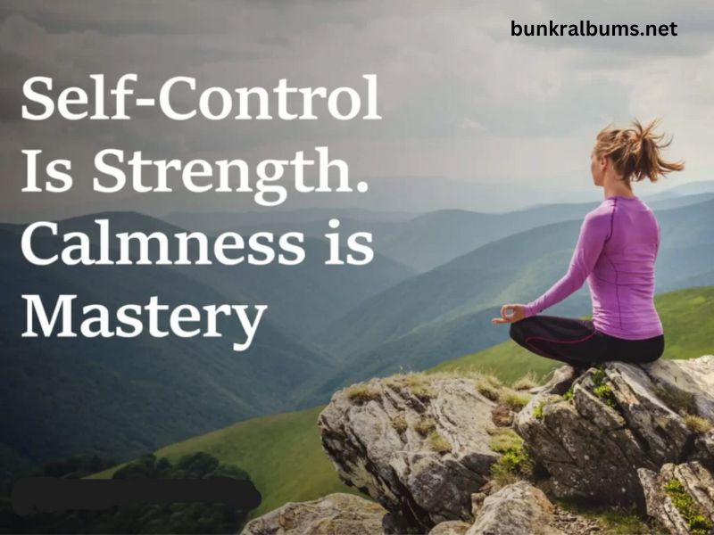 Self-Control Is Strength. Calmness Is Mastery. You - Tymoff