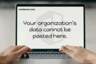 Your Organization’s Data Cannot Be Pasted Here