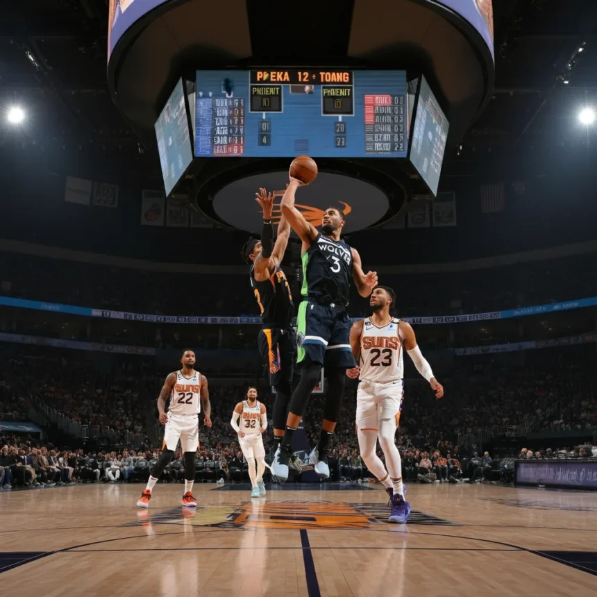 timberwolves vs phoenix suns match player stats